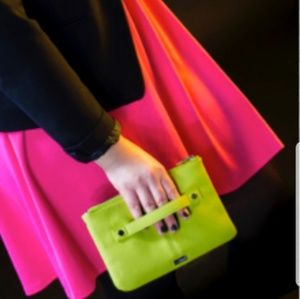 Street Style Cross body- Citrus Lime Green